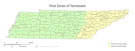 timezone in tennessee|time zone map of tennessee.